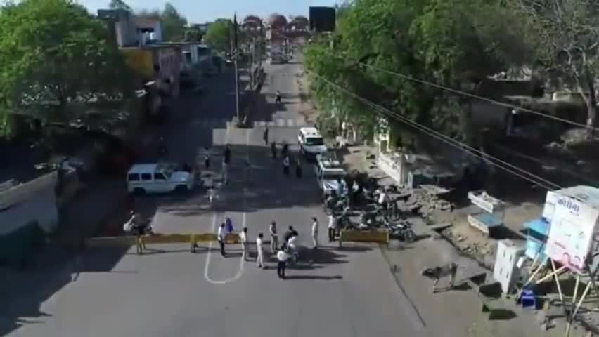 दतिया: datia lockdown  #datia #mpcops