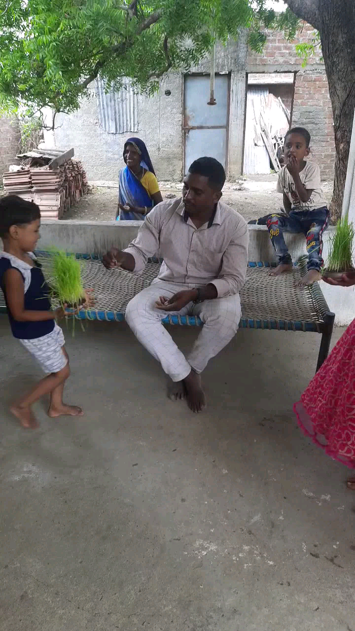 देवास: बालिकाओं ने बोये गेहूँ के जवारे जमोनिया टोंक खुर्द की खबर #टोंकखूर्द #देवास #मध्यप्रदेश #mp #जमोनिया