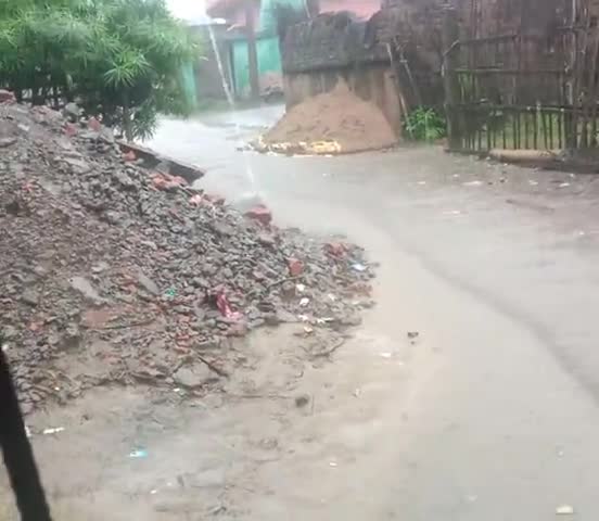 राजनगर: बिहार में फिर आज मूसलाधार बारिश इस बार भगवान भी मेहरवान है और कोरोना भी #मुकेश सागर#﻿@