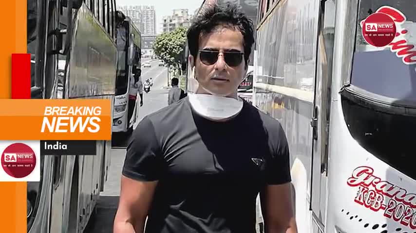 ग्वालियर गिर्द: बेरोजगार मजदूरों के लिए रोजगार की व्यवस्था करते हुए👉 #sonu_sood  #bollywoodactor