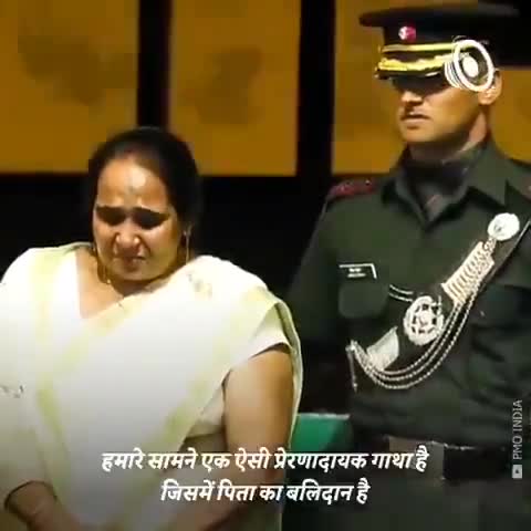 #कारगिल_युद्ध में राजपूताना राइफल के नायक शहीद बचन सिंह के बेटे हितेश कुमार पिता के बटालियन में शामिल #कारगिल_विजय_दिवस
