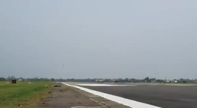 The Touchdown of #Rafale at Ambala.