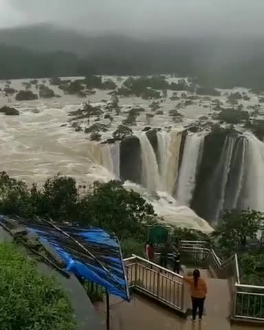 जोग जलप्रपात, कर्नाटक
#karnataka #waterfall