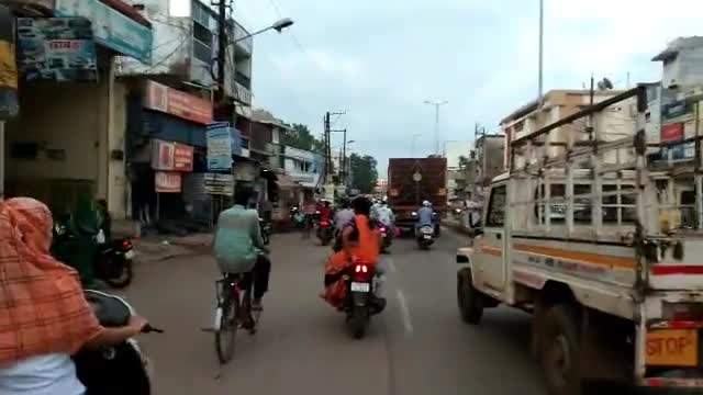 धमतरी: रक्षाबंधन में धमतरी शहर का मौहाल #umeshsinhacfn