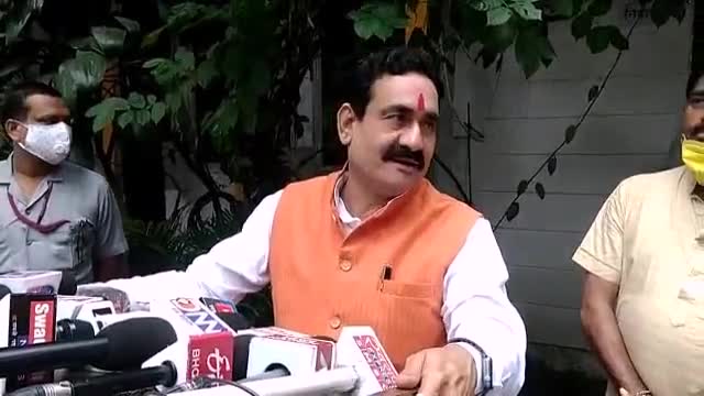 दतिया: दतिया विधायक व राज्य गृह मंत्री डॉक्टर नरोत्तम मिश्रा ने अनलॉक को लेकर कहा- जनता के हाथ में है सावधानी बरतना #गृह_मंत्री