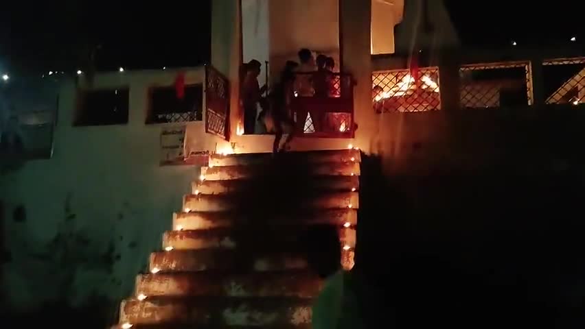 #योगी_सेना द्वारा श्री चिंतामणि मन्दिर में भव्य दीपोत्सव 
 ﻿#subratkannauj