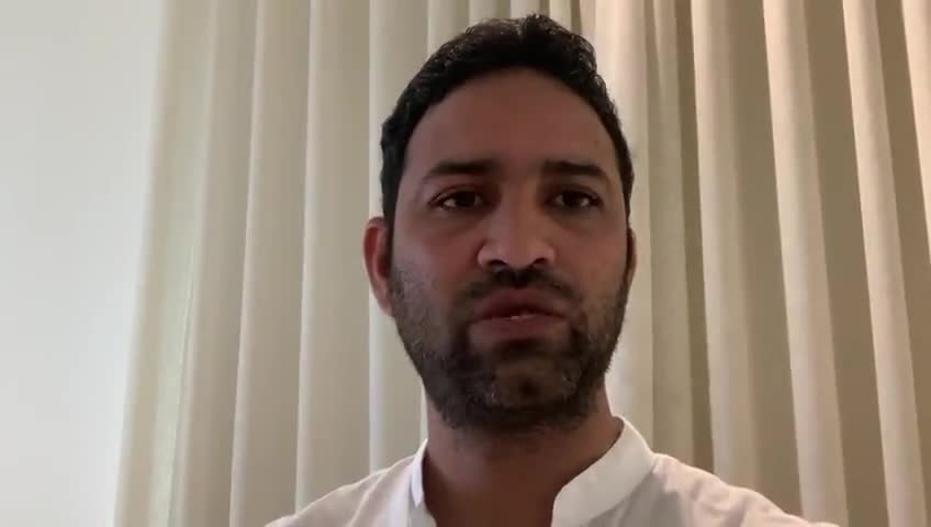 हुज़ूर: पूर्व कृषि मंत्री श्री सचिन यादव ने #indianyouthcongress  के स्थापनादिवस पर शुभकामनाएं दी। 
#IYCFoundationDay