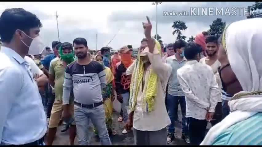 टंडवा: CO व PO के प्रस्ताव को रैयतों ने ठुकराया, दूसरे दिन भी जारी रहा आंदोलन व आम्रपाली परियोजना के कार्य रहे ठप #ccl