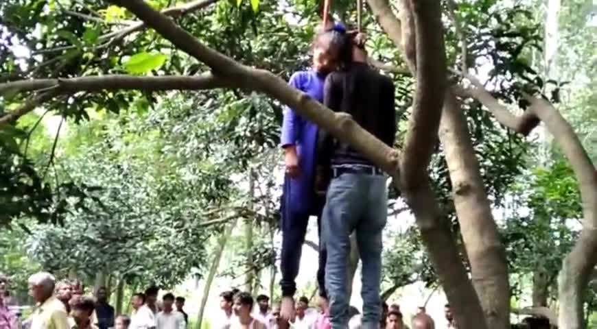 बिलग्राम: माधौगंज के गौरा गांव में संदिग्ध परिस्थितियों में प्रेमी युगल ने एक ही रस्सी लटक कर दी जान,इलाके में  #सनसनी