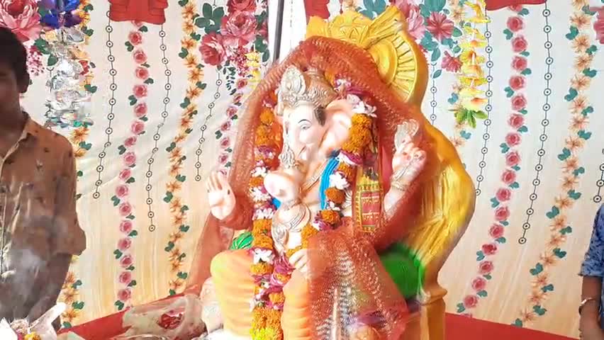 भुण्डेल में युवाओं ने की गणपति बप्पा की विशेष आरती #गणेशोत्सव #BHUNDEL