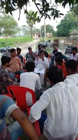 आज विधायक राजेन्द्र राम जी से  अपने पंचायत उज्जैन लोहियार 
में विकास मुदा पर बात हुआ :–#मुन्ना साह