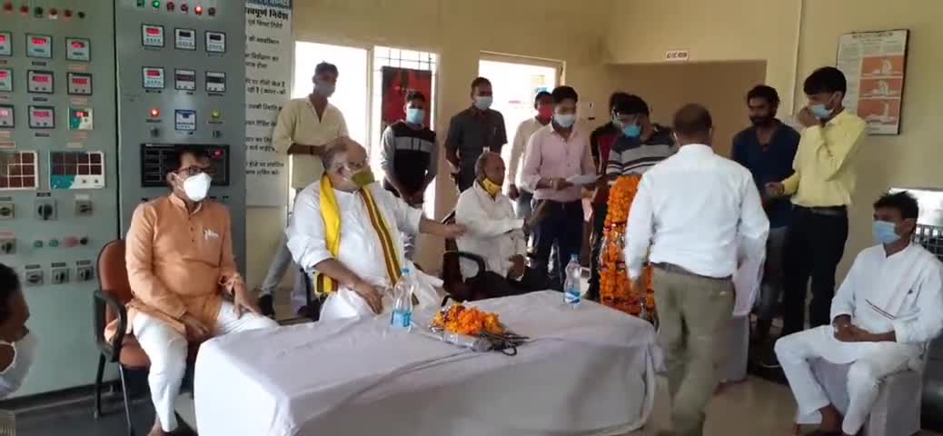लटेरी: लटेरी में एक करोड़ से भी अधिक राशि के 33 केवी सब स्टेशन का क्षेत्रीय विधायक उमाकान्त शर्मा ने किया लोकार्पण #mpeb