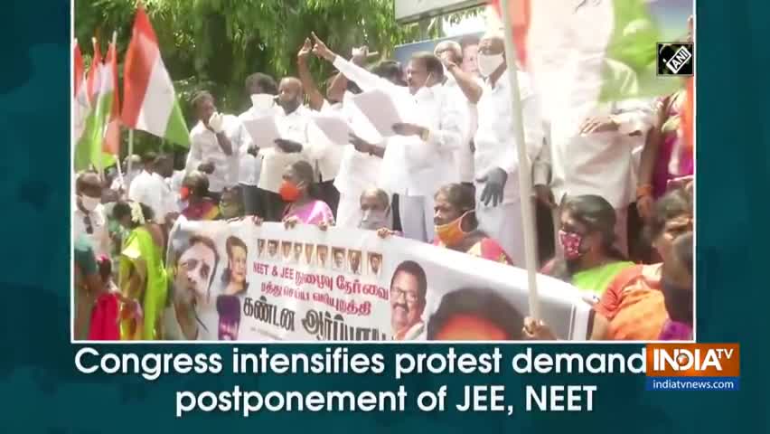 लाडपुरा: Congress intensifies protest demanding postponement of Jee and Neet
#congress #jee #neet
#exams