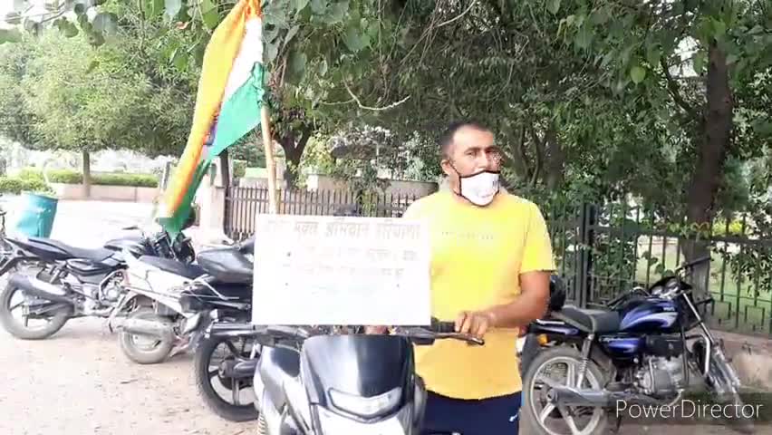 भिवानी: नशा मुक्ति अभियान के तहत भिवानी के बिजेंद्र पहलवान ने बाइक के माध्यम से पूरे हरियाणा को किया जागरूक #नशामुक्ति