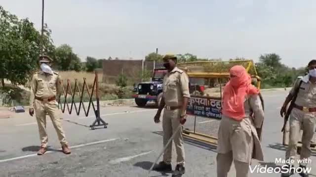 बिधूना: 2 दिन के लॉकडाउन में जिले भर में रही सख्ती, सभी सीमाओं पर तैनात रही पुलिस #सख्ती #लॉकडाउन