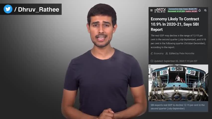 लाडपुरा: GDP crash by Dhruv Rathee video part 2 
#gdp #india #news #dhruv  #youtube 
#economy #trending #viral #lockdown #corona