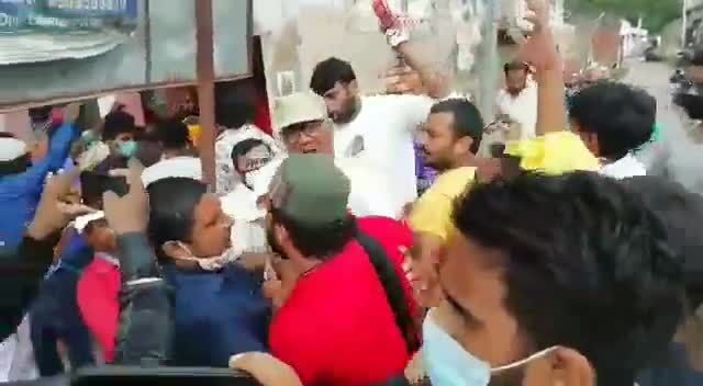 दरभंगा: MSU का विरोध प्रदर्शन#रिया