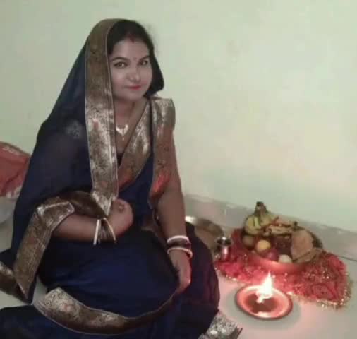 महेशपुर: महेशपुर में जिउतिया पर्व को लेकर विवाहिता ने की पुजा-अर्चना #जिउतिया