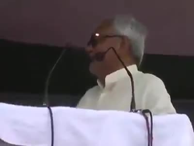 ये देखिए कैसे बोल रहे हैं नीतीश कुमार।
#बोले_बिहार_बदले_सरकार