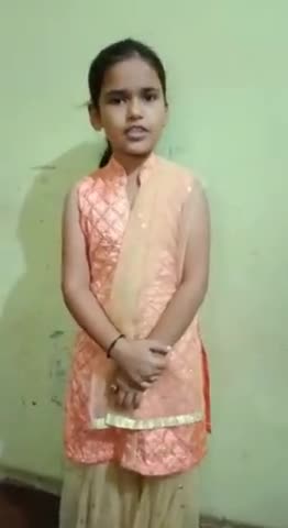 बराड़ा: बच्चों के द्वारा हिंदी दिवस पर सुनाई गई कविता#हिन्दी दिवस
