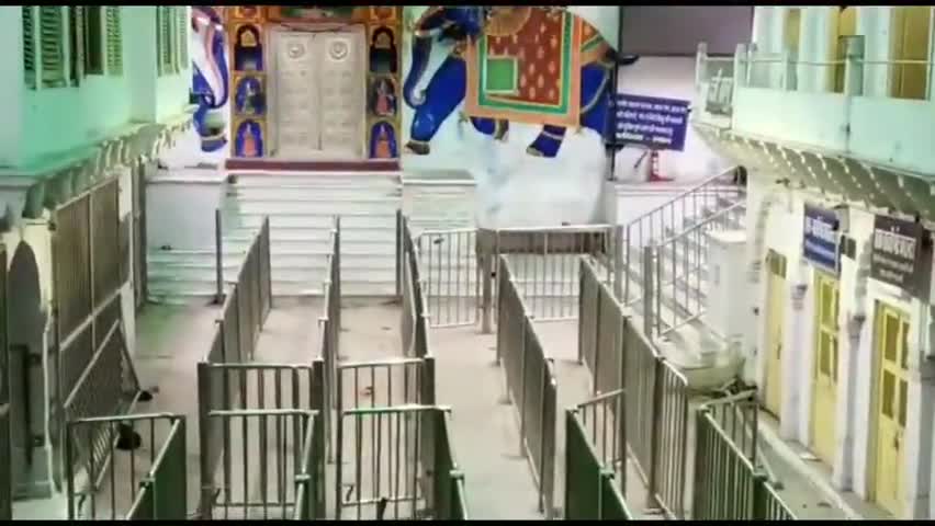 नाथद्वारा: श्रीनाथजी मंदिर को खोलने की तैयारियां लगभग पूरी, प्रशासन व तिलकायत की अनुमति का है इंतजार #लॉक_डाउन
