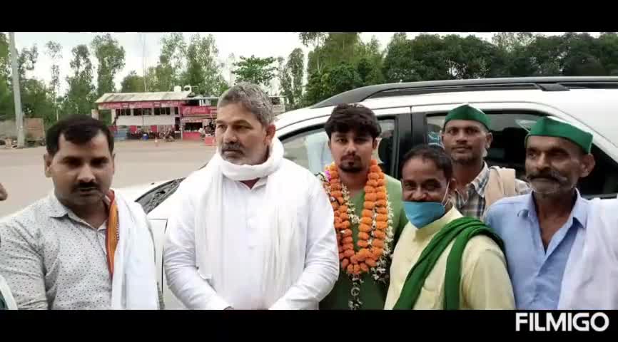 सोहावल: तहसीनपुर टोल प्लाजा पर किसान यूनियन के राष्ट्रीय प्रवक्ता राकेश टिकैत का हुआ स्वागत #भाकियू #राष्ट्रीय_प्रवक्ता