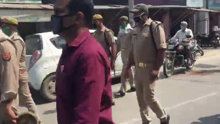 नकुड: नकुड़ में राष्ट्रीय लोक दल के कार्यकर्ताओं ने किसी कृषि बिल के विरोध में किया प्रदर्शन #रालोद #प्रदर्शन