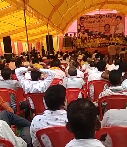 करेरा: आज दिनारा. में B.J.P के नेता कि रेली निकल रही हैं आशोक वटका में स्वागत किया जा रहा है#ramkumar rajpoot