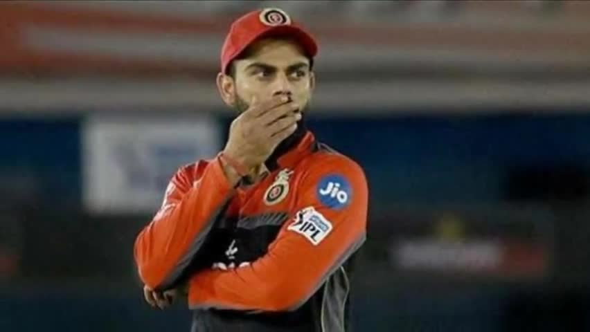 गोंडा: RCB के कप्तान विराट कोहली को लगा 12 लाख रुपए का जुर्माना #IPL2020 #RCBvsKXIP