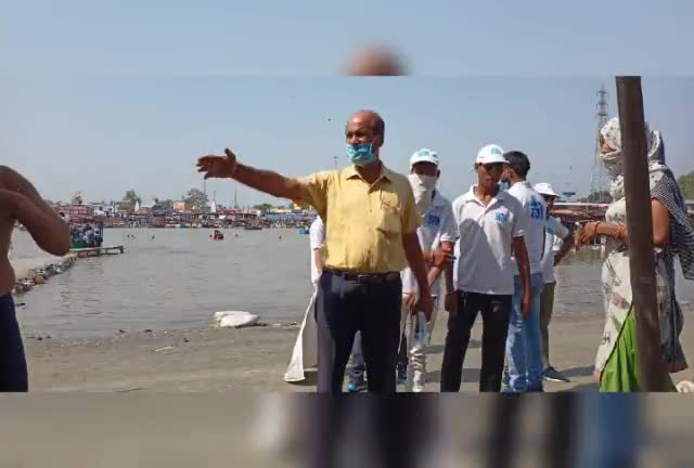 #namamigange 
#नही रुकेंगे स्वच्छ करेंगे