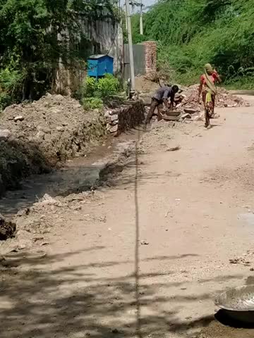 भूपालसागर: जाशमा ग्राम पंचायत में जाशमा-अनोपपुरा मार्ग पर पक्की नाली का निर्माण कार्य हुआ शुरू #जनसुविधा
