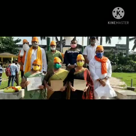 फैज़ाबाद: सिविल लाइन स्थित गांधी पार्क में हाथरस की घटना में दोषियों को फांसी देने की हिंदू महासभा ने की मांग #हिन्दू_महासभा
