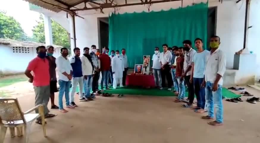 पाली: हरदी बाजार में ब्लॉक कांग्रेस कमेटी के तत्वाधान मे विधायक निवास पर मनाई गई गाँधी और शास्त्री जयंती #गाँधी_जयंती