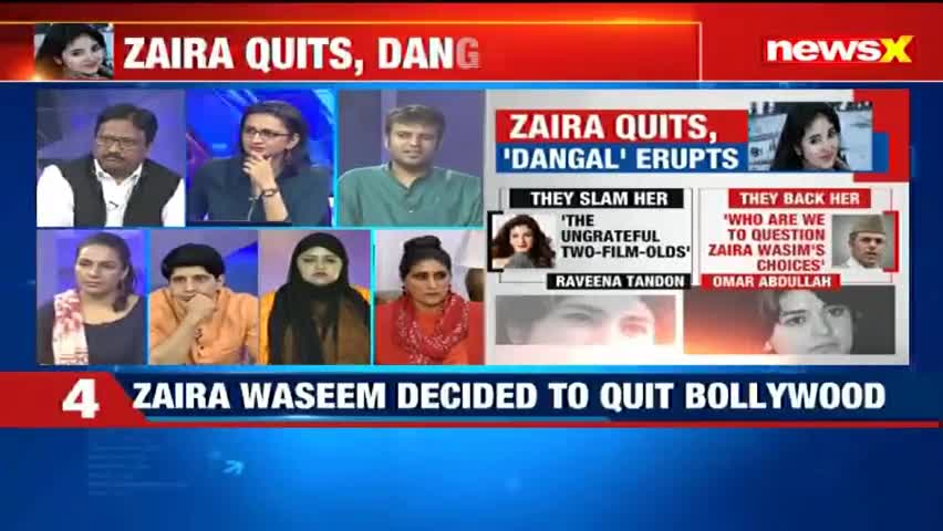 When I took on a #Kashmiri activist after #ZairaWasim announced her decision to leave #bollywood