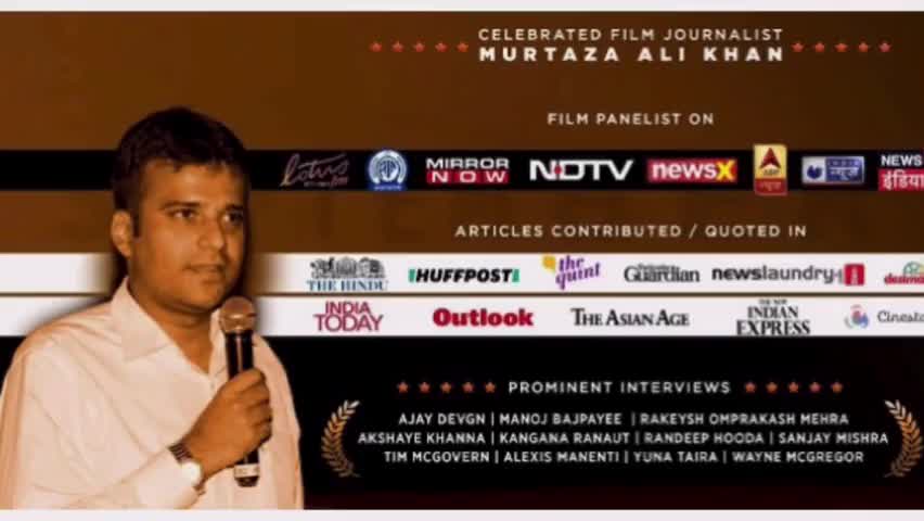 An #interview with Craftin Images about my career as a film critic

#murtazaalikhan #filmcritic