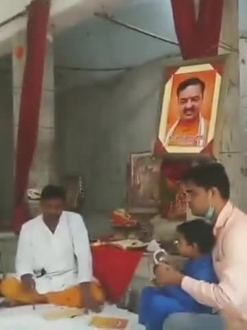 प्रयागराज: डिप्टी CM के कोरोना से जल्द ठीक होने की कामना को लेकर राजपुर में किया गया सुंदरकांड पाठ #कोरोना #डिप्टी_सीएम