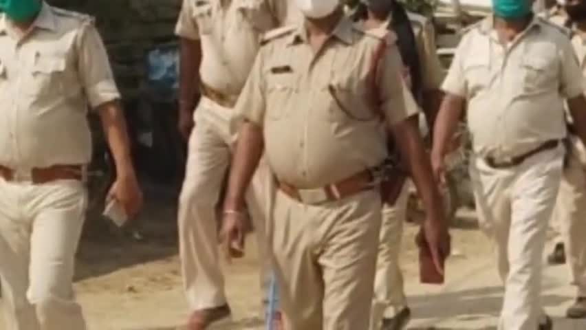 जाले: विधान सभा चुनाव को लेकर कमतौल में अर्द्धसैनिक बल के जवानों ने किया फ्लैग मार्च #flagmarch
