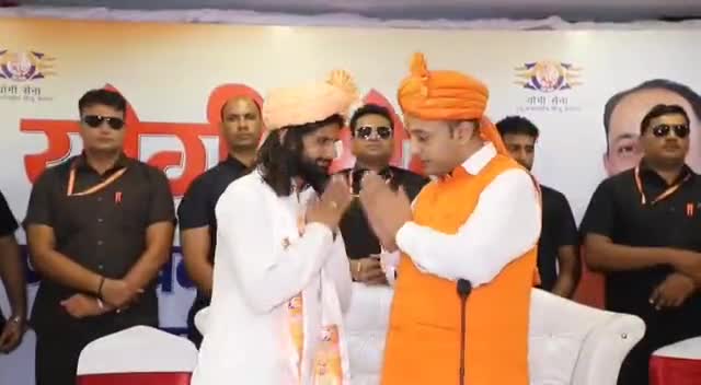 #योगी_सेना प्रमुख कुलदीप हिन्दू को विश्व का चौथा अंतराष्ट्रीय हिन्दू नेता घोषित होने पर हार्दिक बधाई....
 # योगी सेना