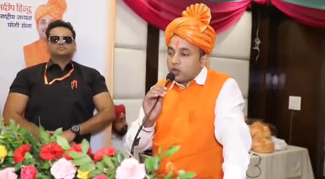 #योगी_सेना प्रमुख कुलदीप हिन्दू को विश्व का चौथा अंतराष्ट्रीय हिन्दू नेता घोषित होने पर हार्दिक बधाई....