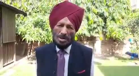 चरखी दादरी: The Flying Sikh, Shri Milkha Singh  exhorting people to follow health protocols in wake of #COVID19Pandemic in order to
