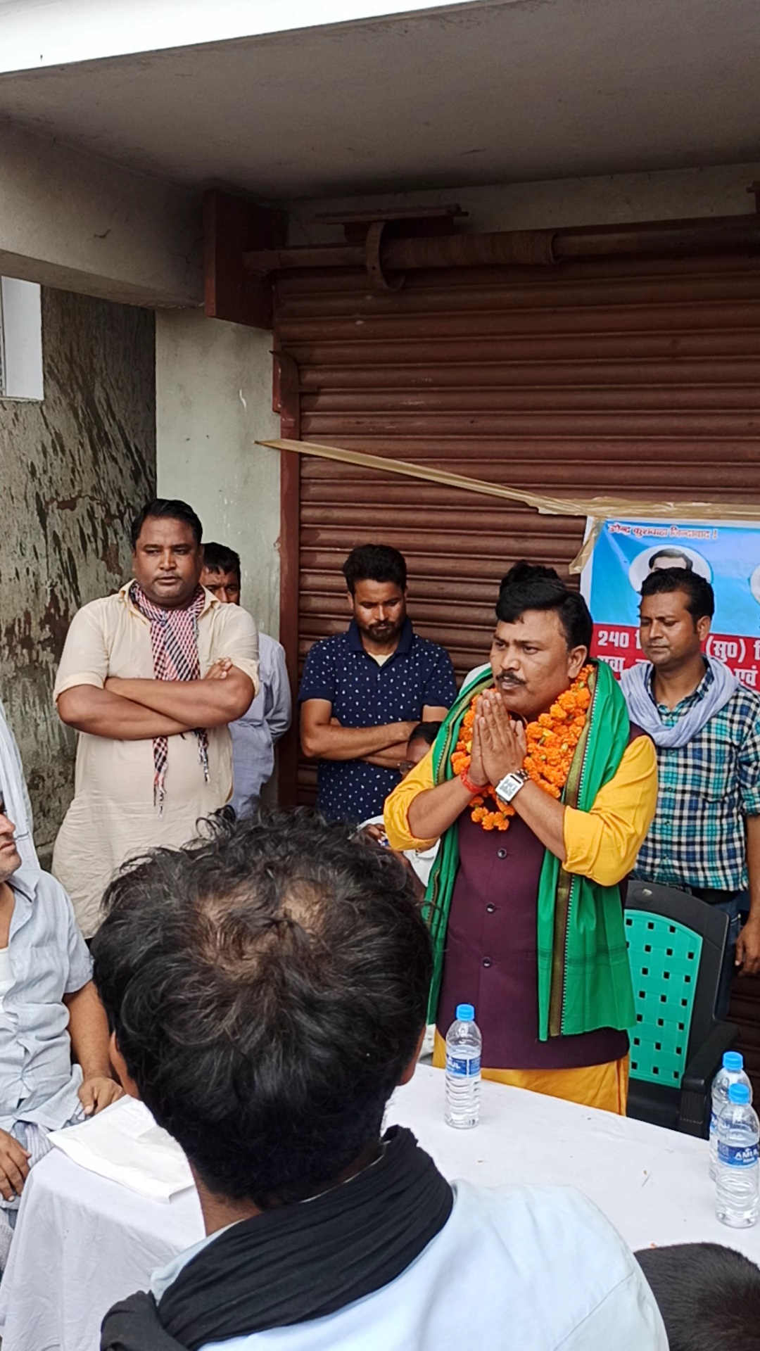 सिकंदरा विधानसभा के #रालोसपा प्रत्याशी श्री नंदलाल रविदास अलीगंज प्रखंड के अंतर्गत आढा मतदाताओं को संबोधित करते हुए
