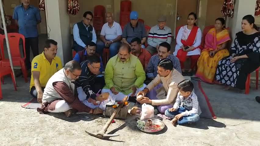 आज #झूलेलाल सत्संग भवन कोहेफिजा #वार्ड_क्र_07 #भोपाल में सभी रेहवासियों के साथ #विकास कार्यों का भूमिपूजन किया।