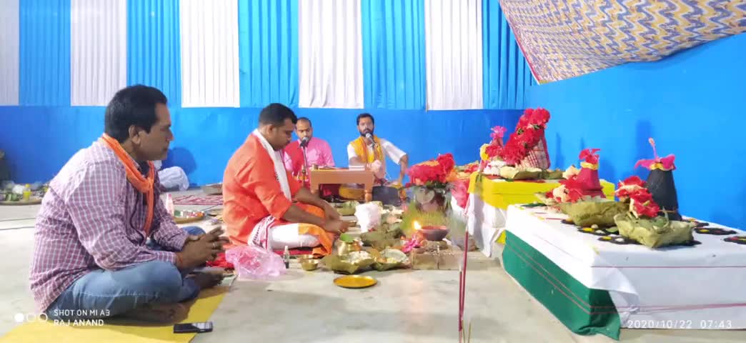 अमड़ापाड़ा: अमड़ापाड़ा में नवरात्र के छठे दिन में मां कात्यायनी की पूजा अर्चना की गई #माँ_दुर्गा