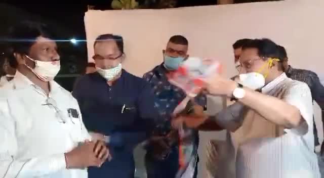 लाडपुरा: #rpcc अल्पसंख्यक विभाग के चेयरमैन आबिद कागज़ी ने महेश कश्यप जी को कांग्रेस में आने के लिए दी बधाई