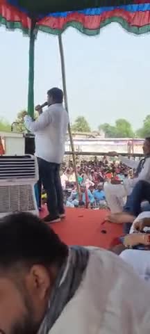 चेवारा में जनसभा को संबोधित करते छात्र नेता सत्यम राज मेहरा #satyamrajmehra