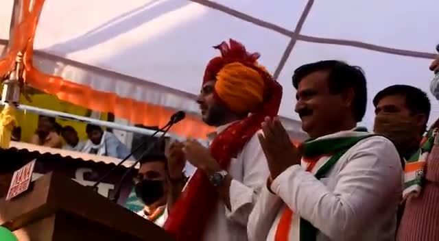 ब्यावरा: biaora विधानसभा में सचिन पायलेट जी ﻿#biaora ﻿#rajgarh #ramchandradangi #congress