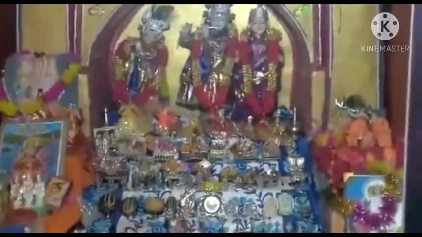 श्यामपुर: राधा कृष्ण बड़े मंदिर में आयोजित किया गया शरद पूर्णिमा पर कार्यक्रम #शरद_पूर्णिमा