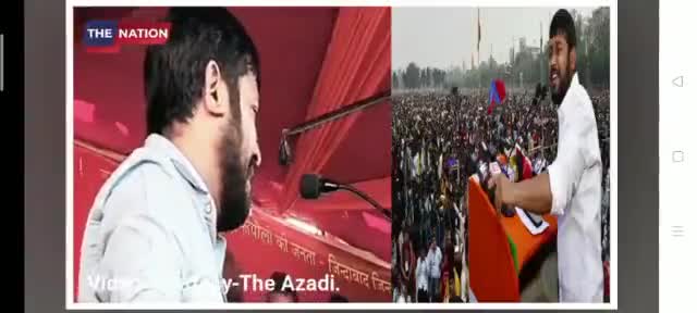 #कन्हैया_कुमार ने नितिश जी गजब लपेटा सुनिये