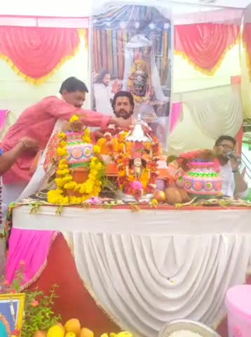 शाहपुर: बरबतपुर में श्रीमद् भागवत कथा में पंडित पवन कुमार शास्त्री ने भक्ति के बताए 9 प्रकार #भागवत_कथा