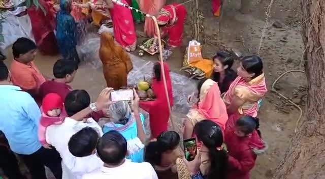 रजौली: रजौली के गोपाल नगर इलाके के लॉगो ने मनाया शुरक्षित छठ  वर्त 
#chath